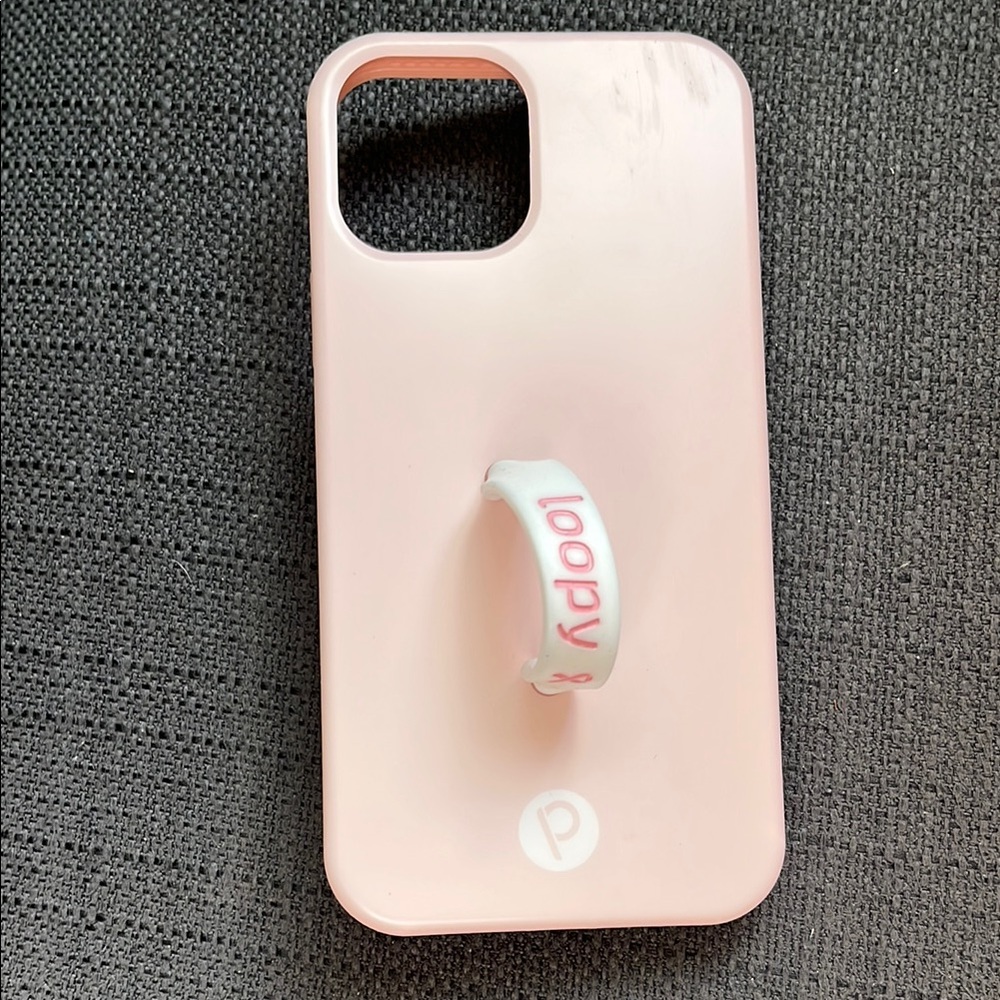 Loopy Case Pink special edition breast, cancer awareness, Silicone Phone Case